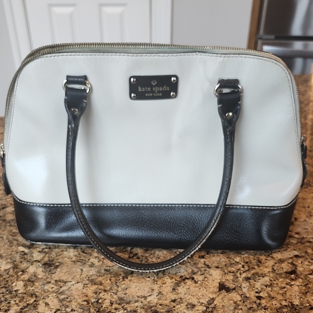 Kate‎ Spade Black and White Satchel